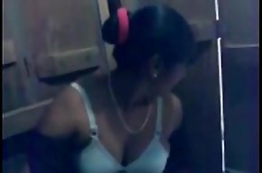saroja aunty showing boobs to lover